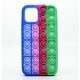 CAPA DE SILICONE POP-IT PARA APPLE IPHONE 12/12 PRO